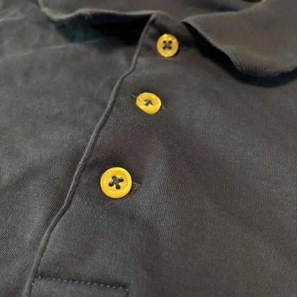 Polo Ralph Lauren Mens Blue Polo Shirt Classic Fit Short Sleeve XXL - Picture 3 of 4